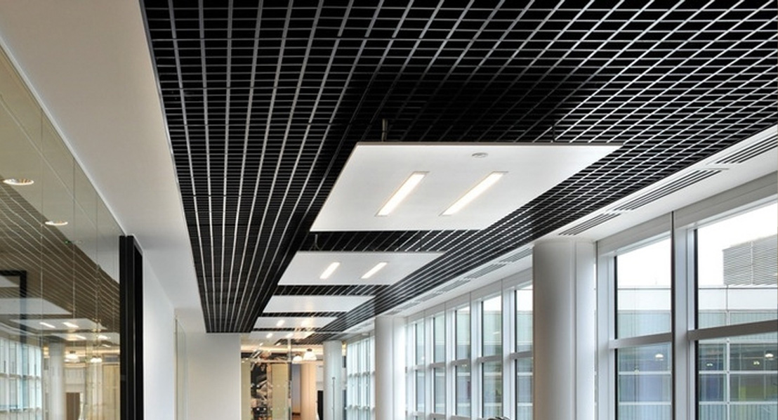 OPEN CELL GRID CEILING Technomec